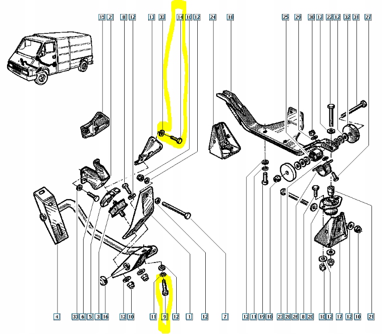 фото №8, Болт renault master ii оригинальный номер 7703002708