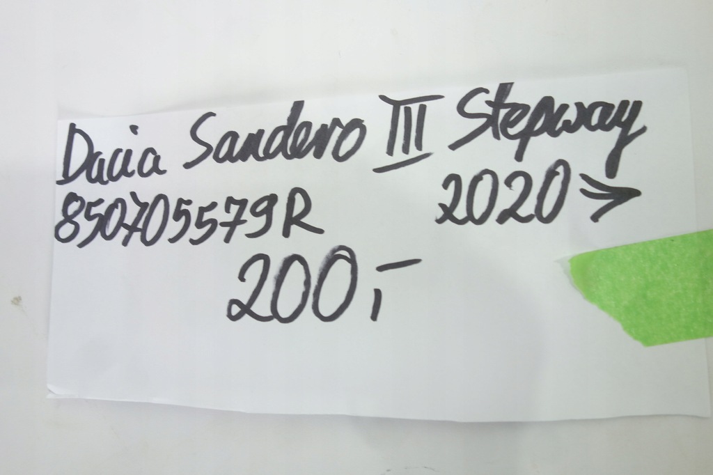 фото №10, Накладка zderz задняя dacia sandero iii stepway 20-