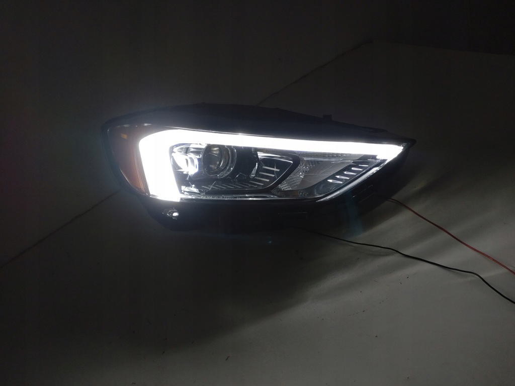 фото №10, Nowa права лампа передня ford edge lift usa 2019- led 1x лінза фара