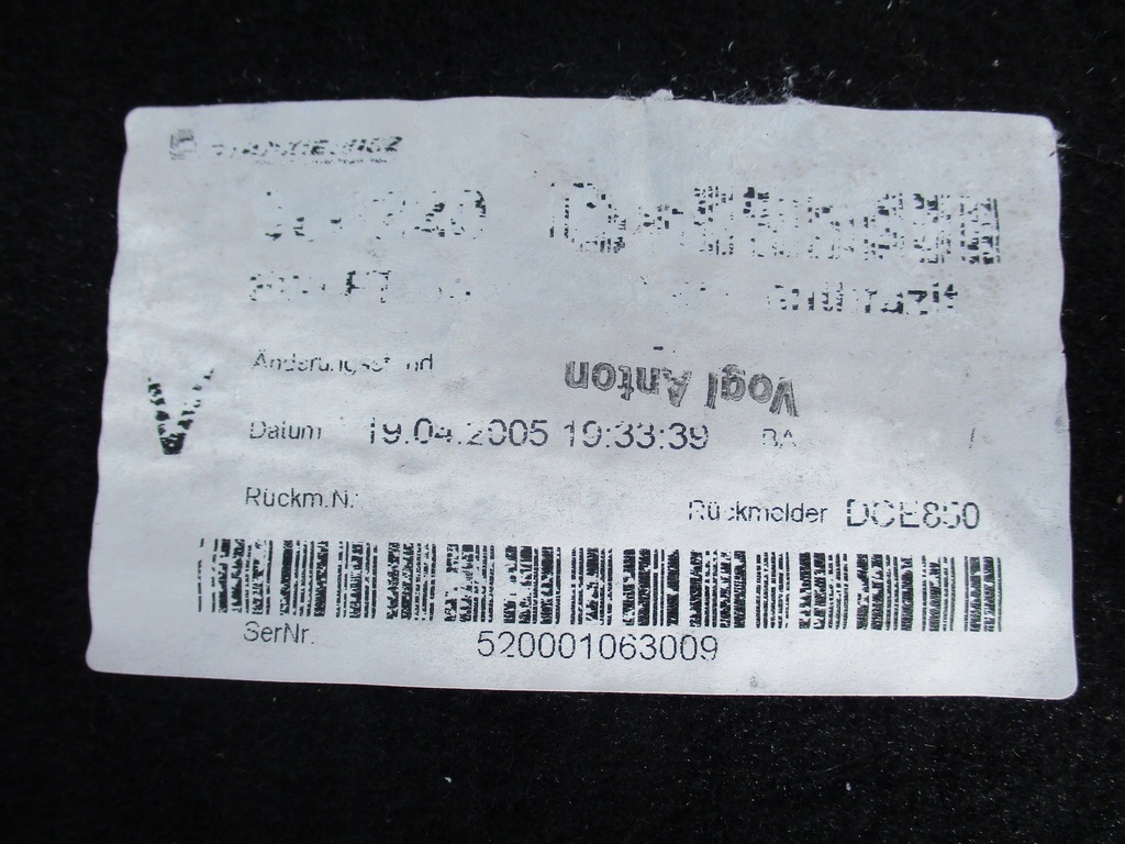 фото №6, Bmw 5 e60 e61 2006r-dywan ,обшивка czarna