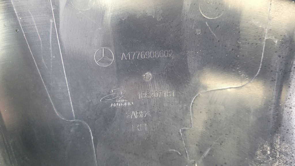 фото №11, Mercedes a w177 sedan обшивка стійка середнього