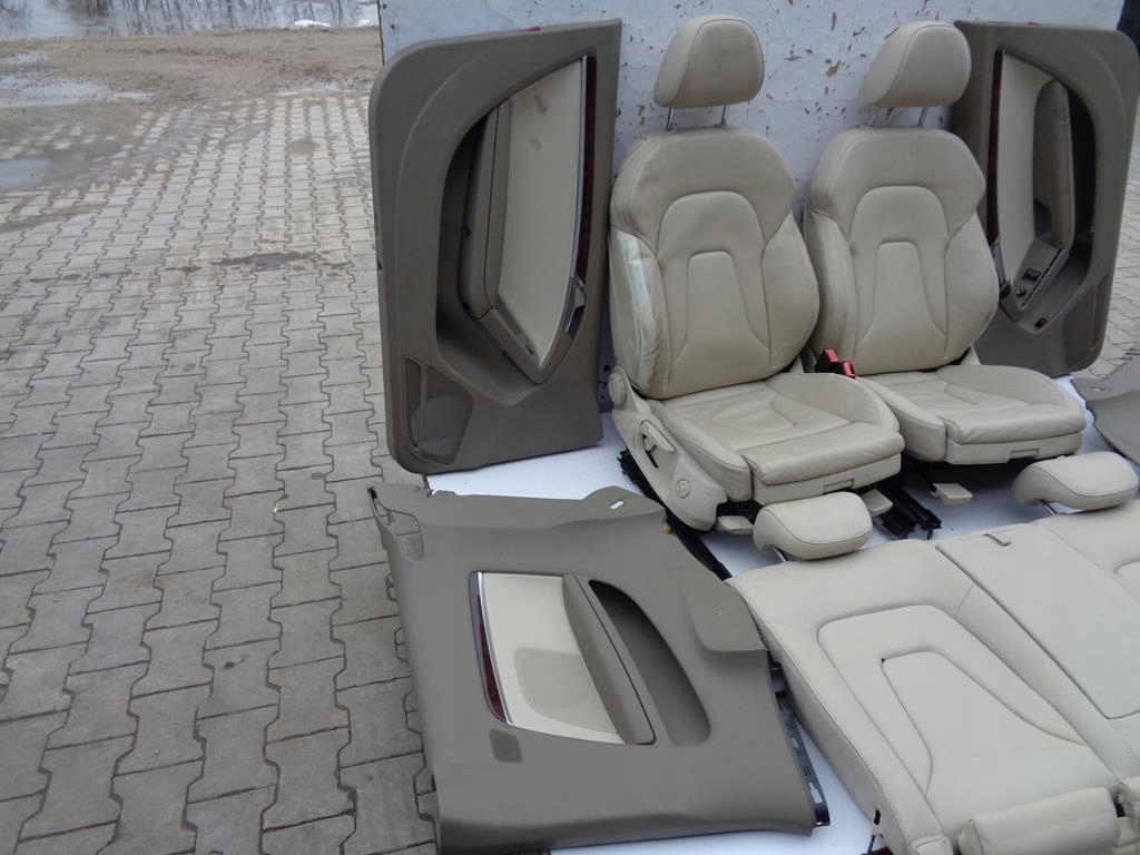 фото №7, Сидіння сидіння шкіра бежеві audi a5 8t b8 coupe