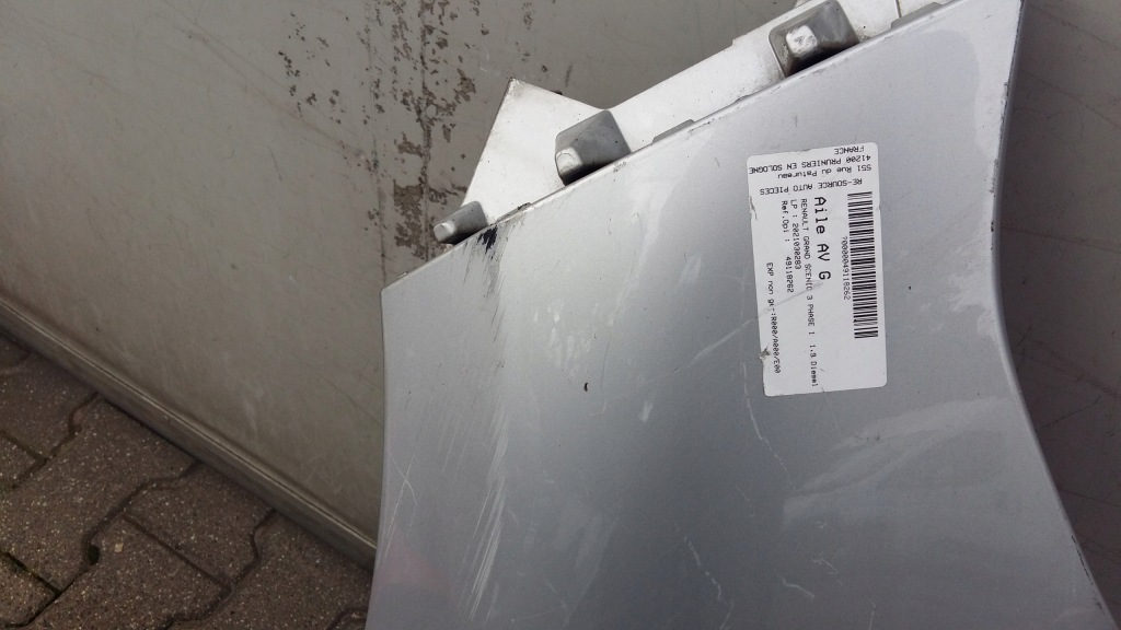 фото №3, Крыло передний левый renault scenic iii 09-11