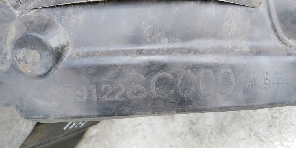 фото №7, Forester iii 08-13r підкрилок правий задня 2 елементи