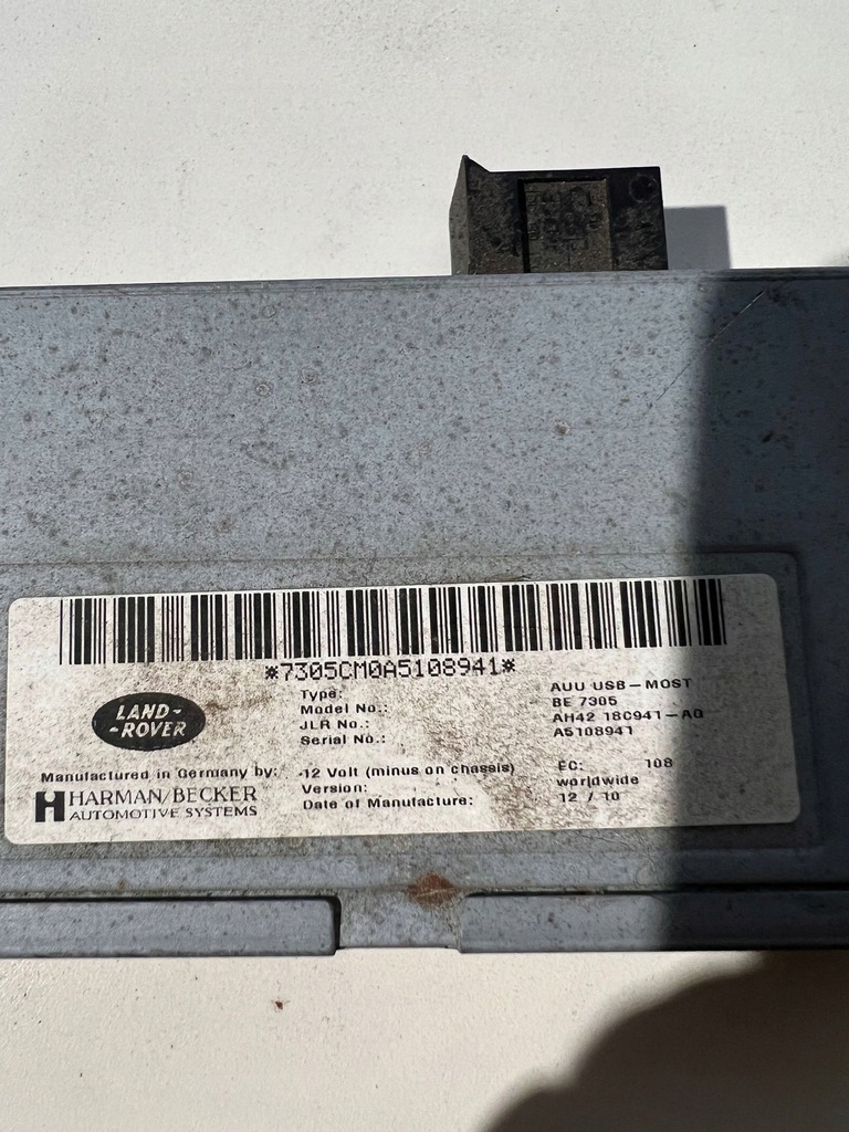 фото №4, Land rover discovery 4 - lr4 2010 підсилювач аудіо