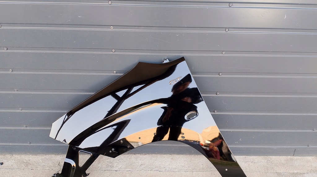 фото №2, Opel combo e rifter berlingo iv левый крыло передний чёрный хороший ktv