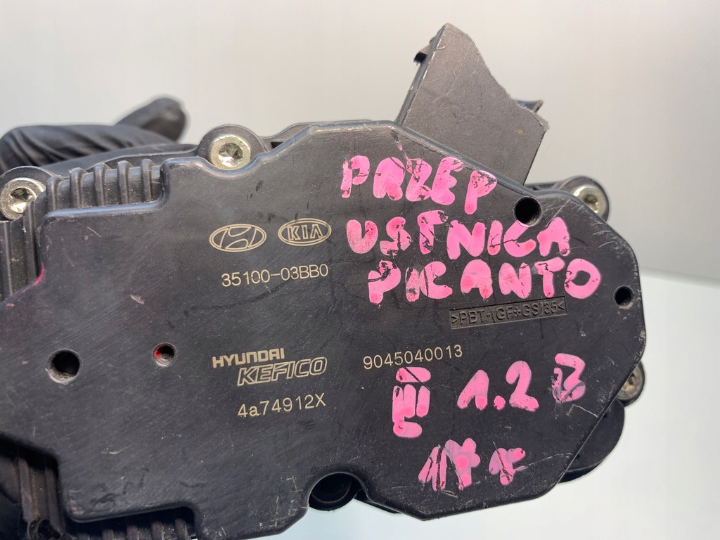 фото №10, Kia picanto iii 1.2b дросельна заслінка 3510003bb0