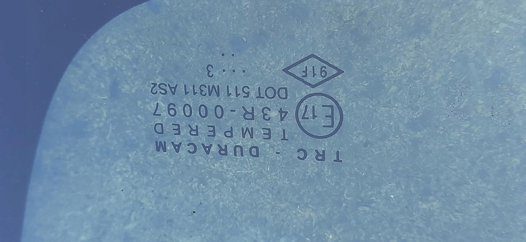 фото №5, Скло кузовна правий задня dacia logan ii 2013r