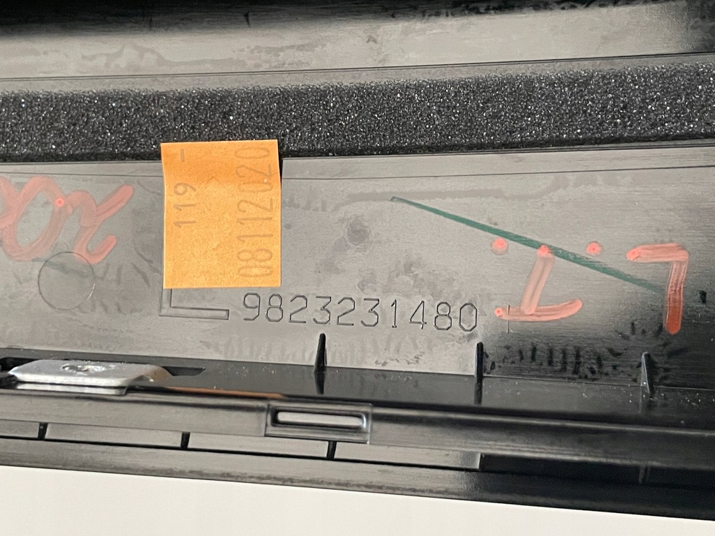 фото №6, Защита стойка peugeot 208 ii 2019- левый задняя 9823231480