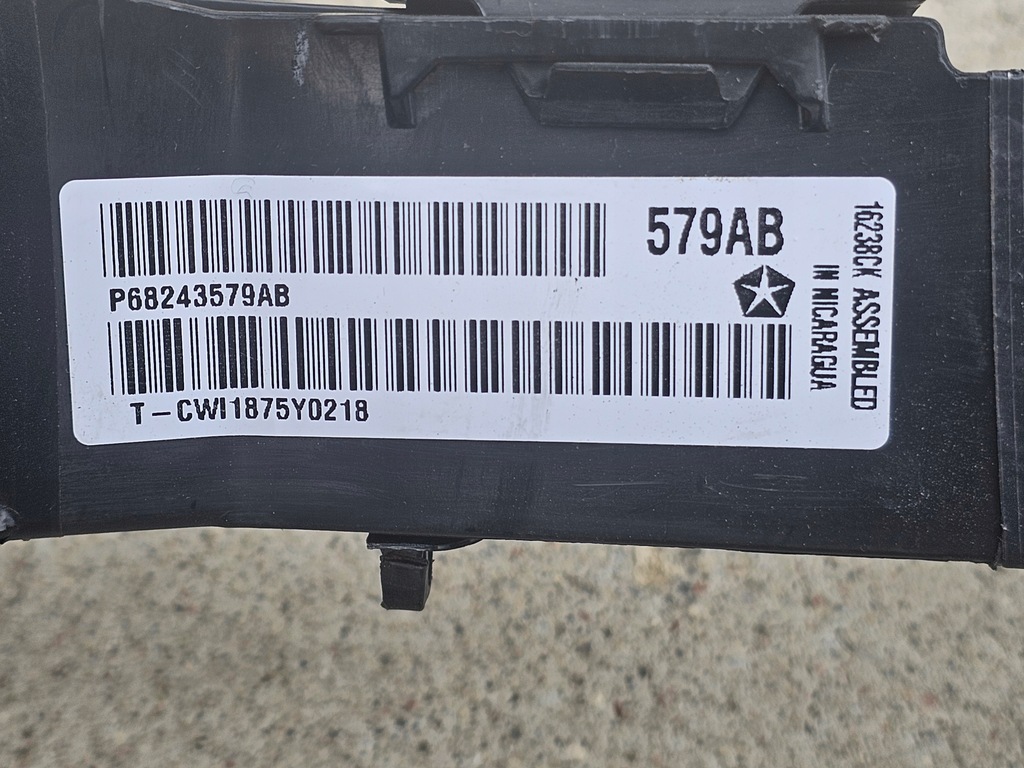 фото №12, Dodge ram 1500 15- электропроводка панели консоли 68243579ab usa