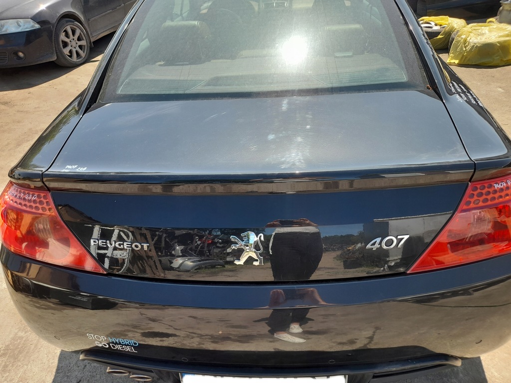 фото №11, Peugeot 407 coupe крышка багажника багажника exl