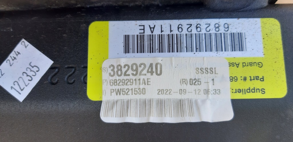 Jeep wrangler порог каркас левое  68292911ae Цена