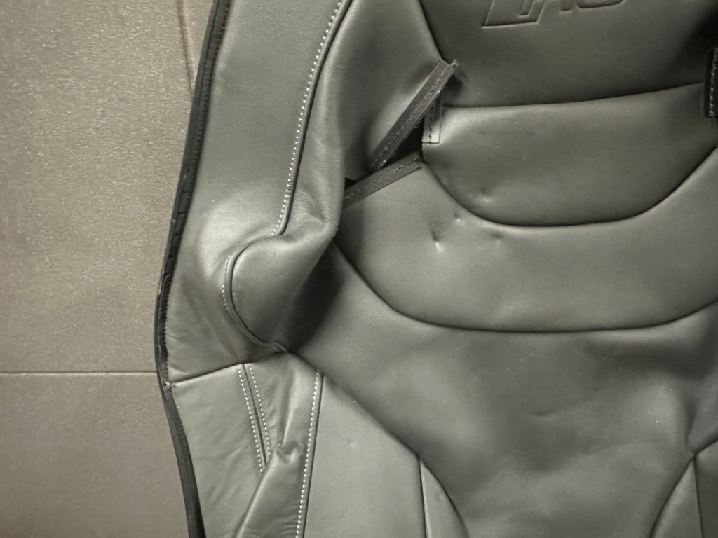 фото №9, Кожа сиденье перед recaro audi rs4 soul metallica