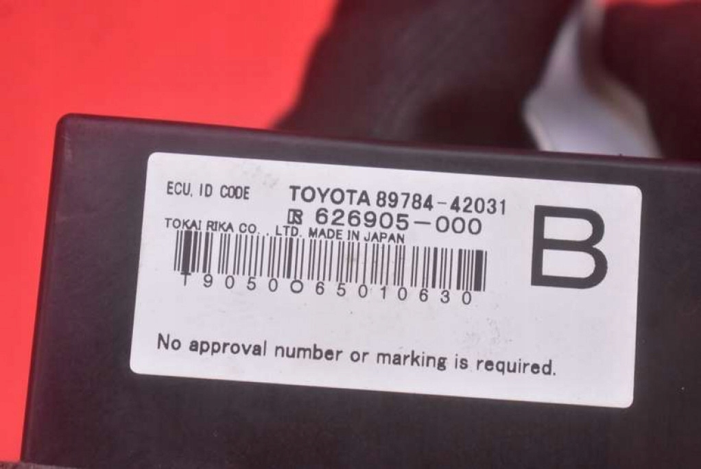 фото №10, Замок запалювання ключ кнопка 89784-42031 toyota rav 4 3 iii 2.2 d-cat 175 km