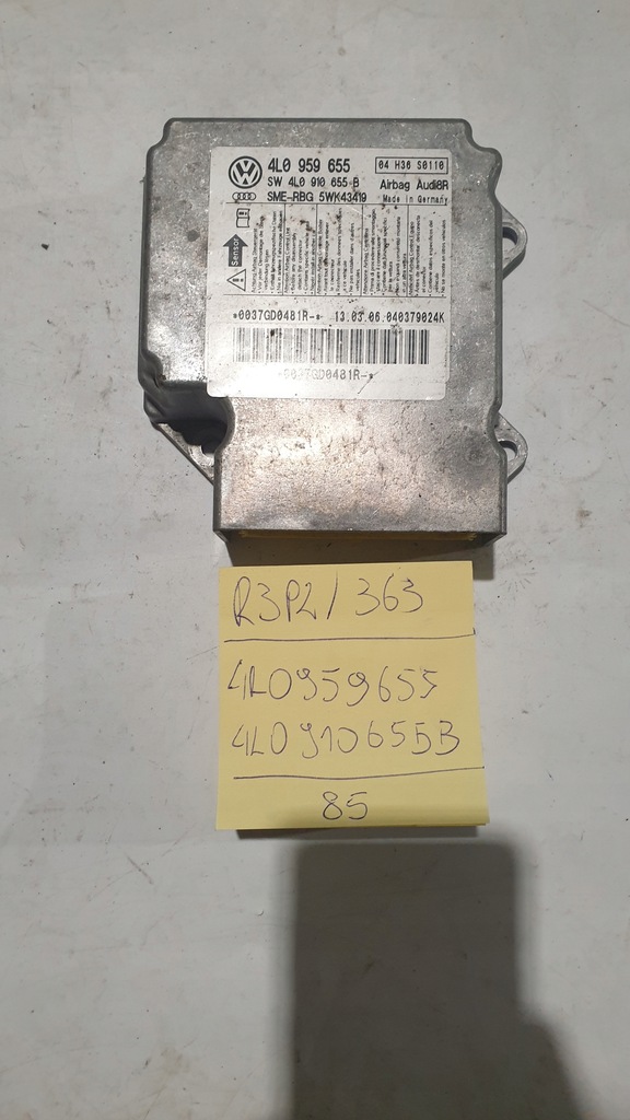 фото №1, Модуль подушка безопасности audi q7 4l 4l0959655