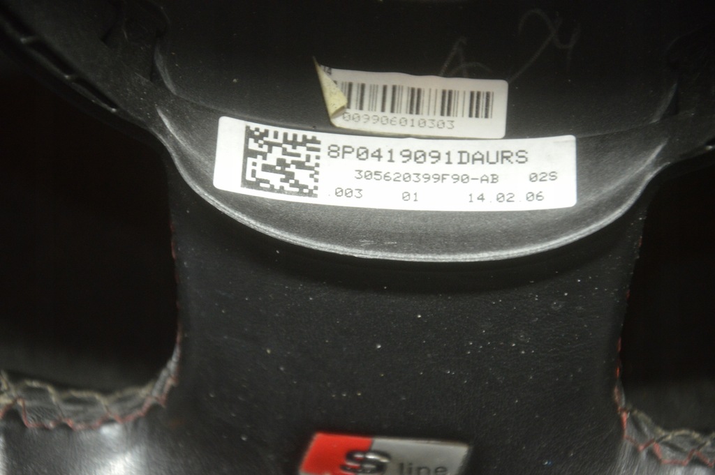 фото №9, Audi a3 8p повітропровід шкіра 8p0419091da dsg