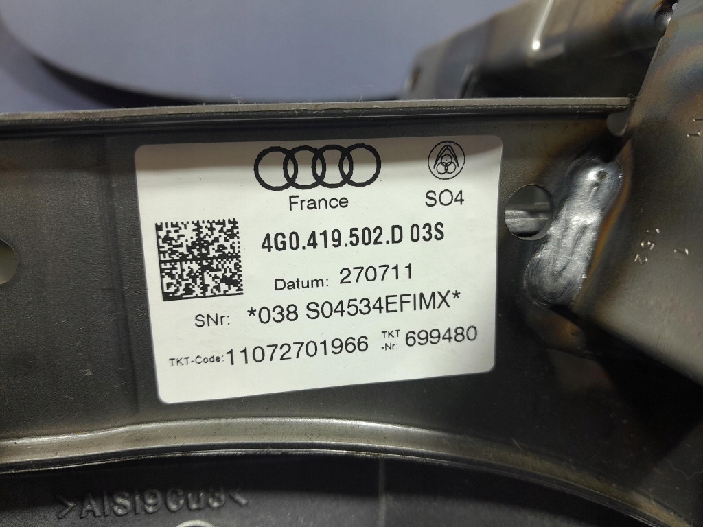 Audi a6 c7 колонка кермова 4g0419502d Недорого