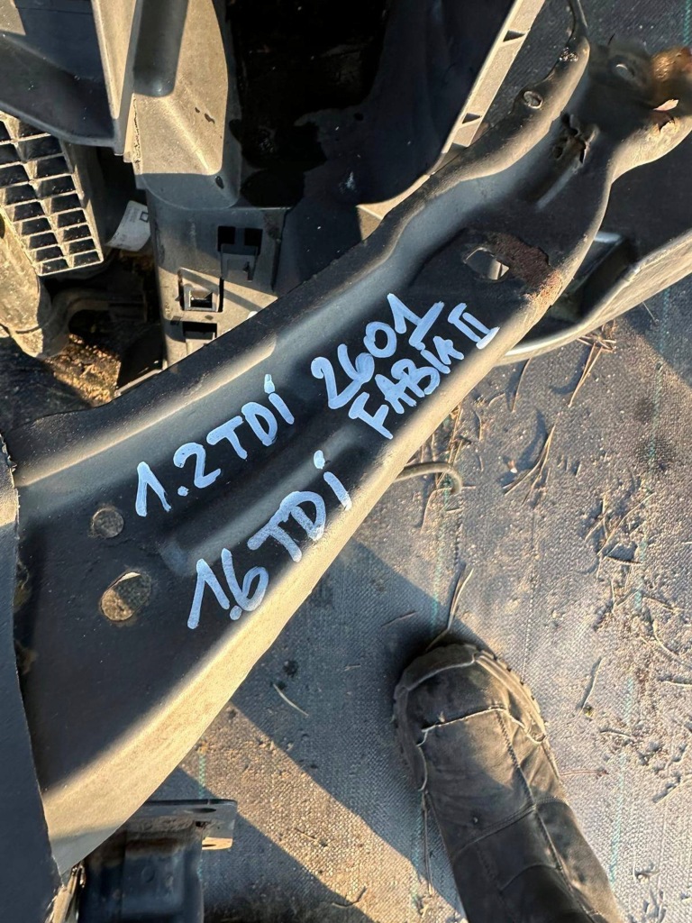 фото №6, Pas передний kompletny skoda fabia ii lift 1.2 1.6 tdi