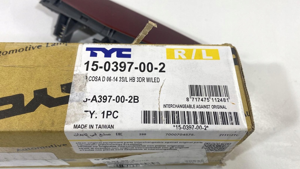 фото №5, Opel corsa d 3d e nowe світло стоп led