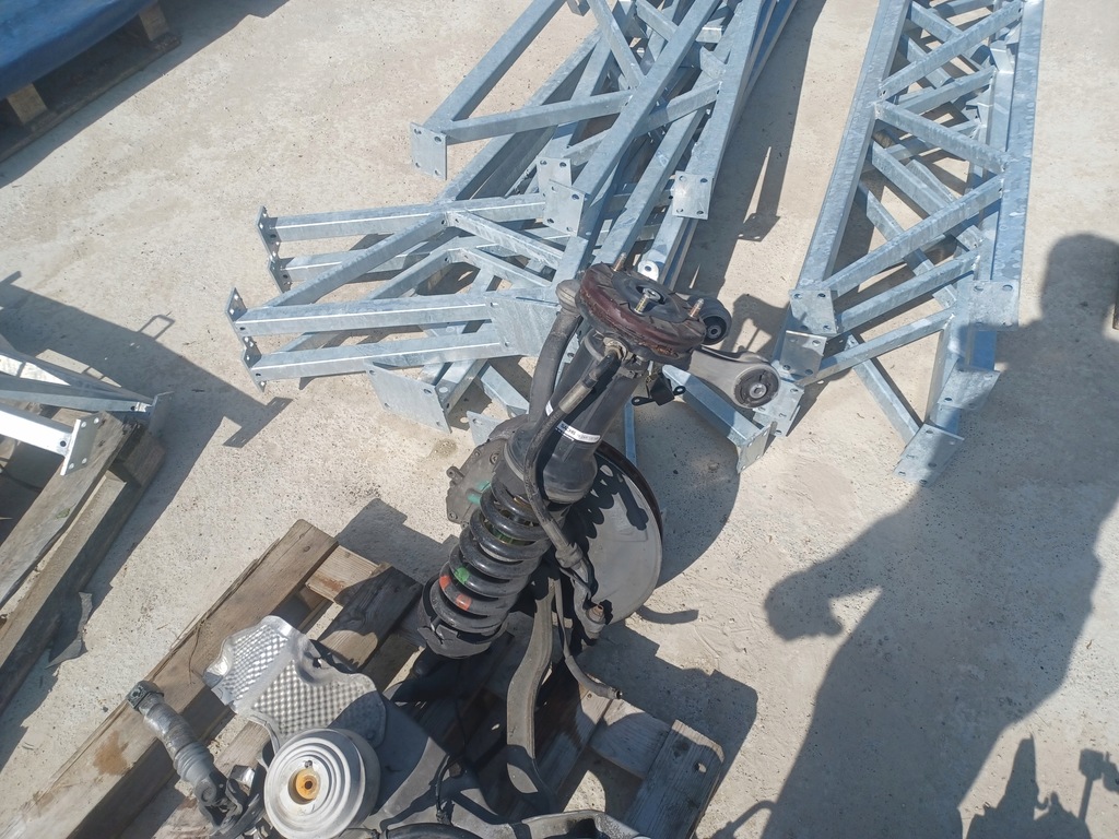 фото №13, Mercedes sl w230 r230 поворотный кулак рычаги правый перед