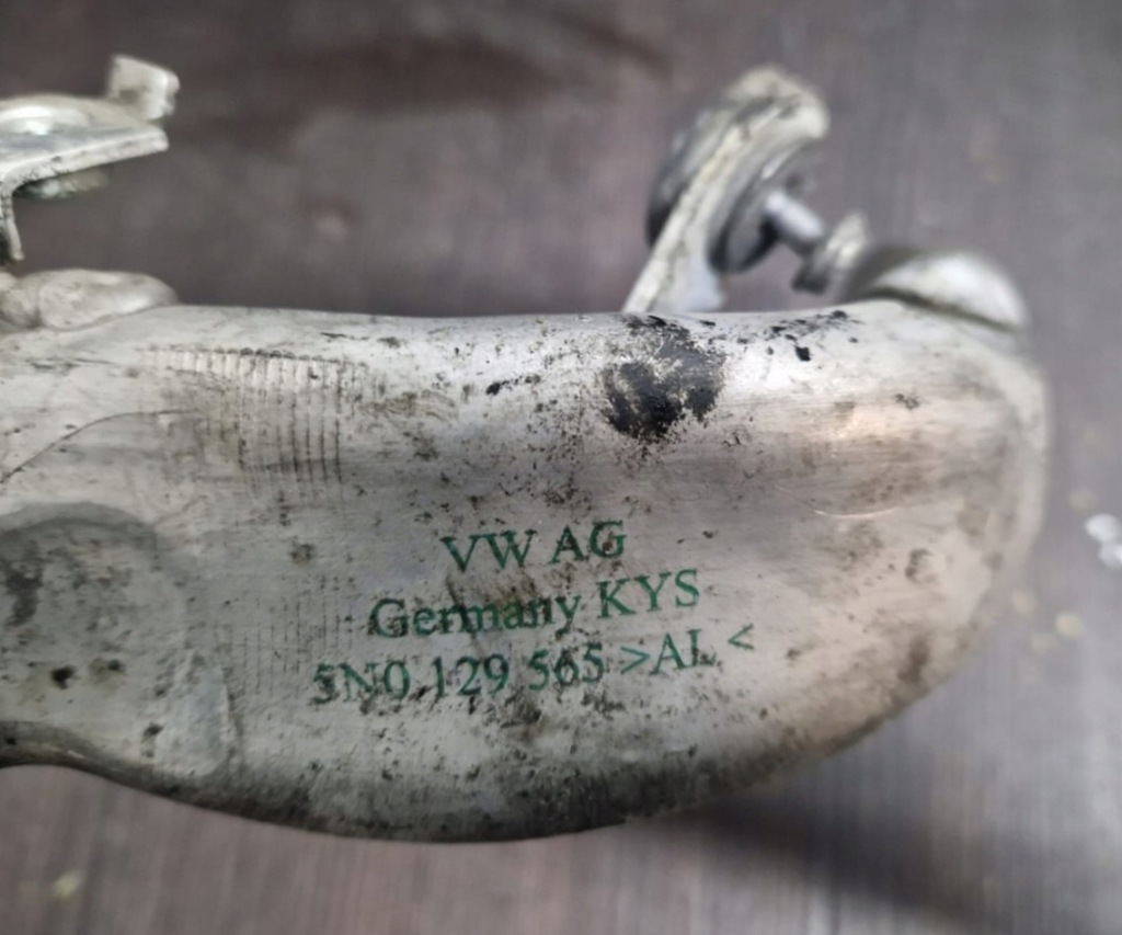 фото №3, Vw tiguan 2.0 tdi труба повітрозабірник повітря 5n0129565