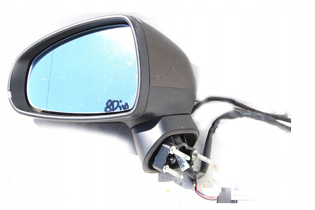 фото №1, Audi a1 зеркало наружное дверь левая 8 pin 8x lz