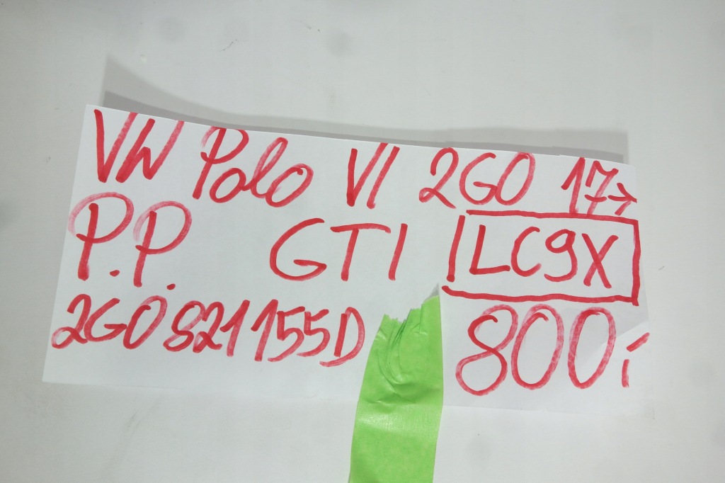 фото №9, Крыло перед правый vw polo vi 2g0 17- lc9x