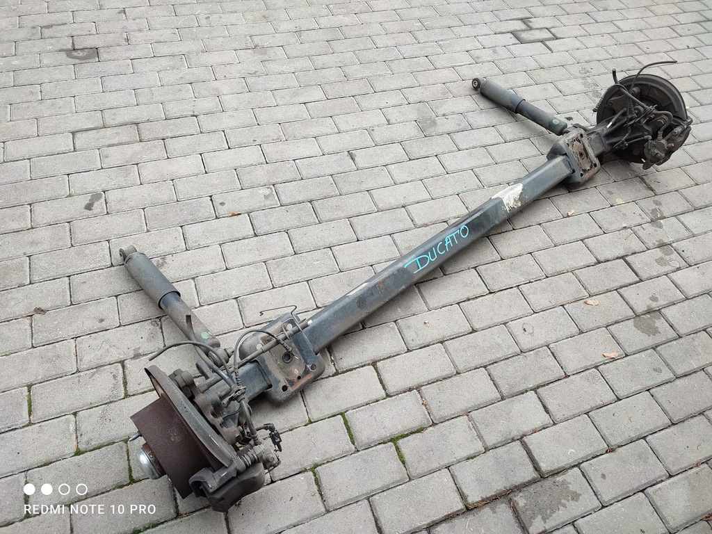 фото №1, Fiat ducato boxer iii подвеска oś балка задняя