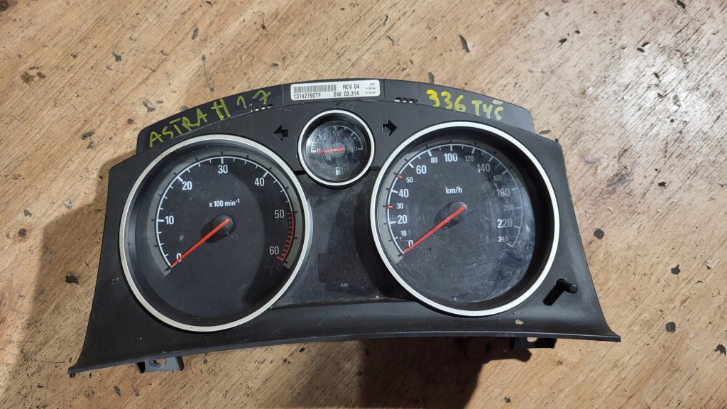 фото №1, Счетчик opel astra h 1,7cdti 13142790tf