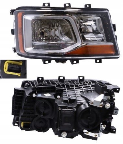 фото №1, Фара лампа scania r s правый euro 6 św дневные