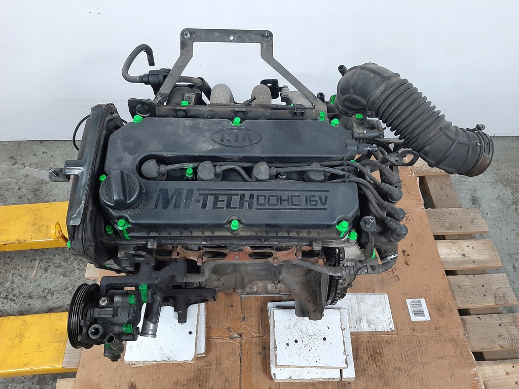 фото №15, Kia shuma ii 1.6 16v 04r двигатель ga6d 75kw 101km