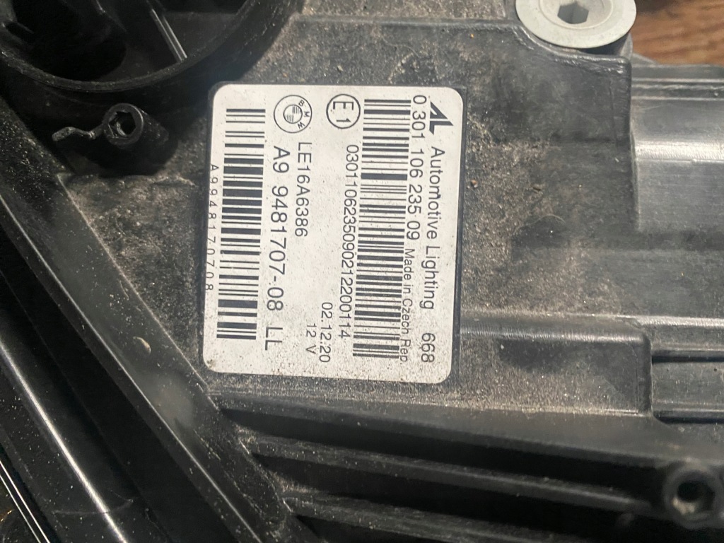 фото №8, Bmw "3" g20 g21 laser лампа фара левый prawie jak nowa 9481707