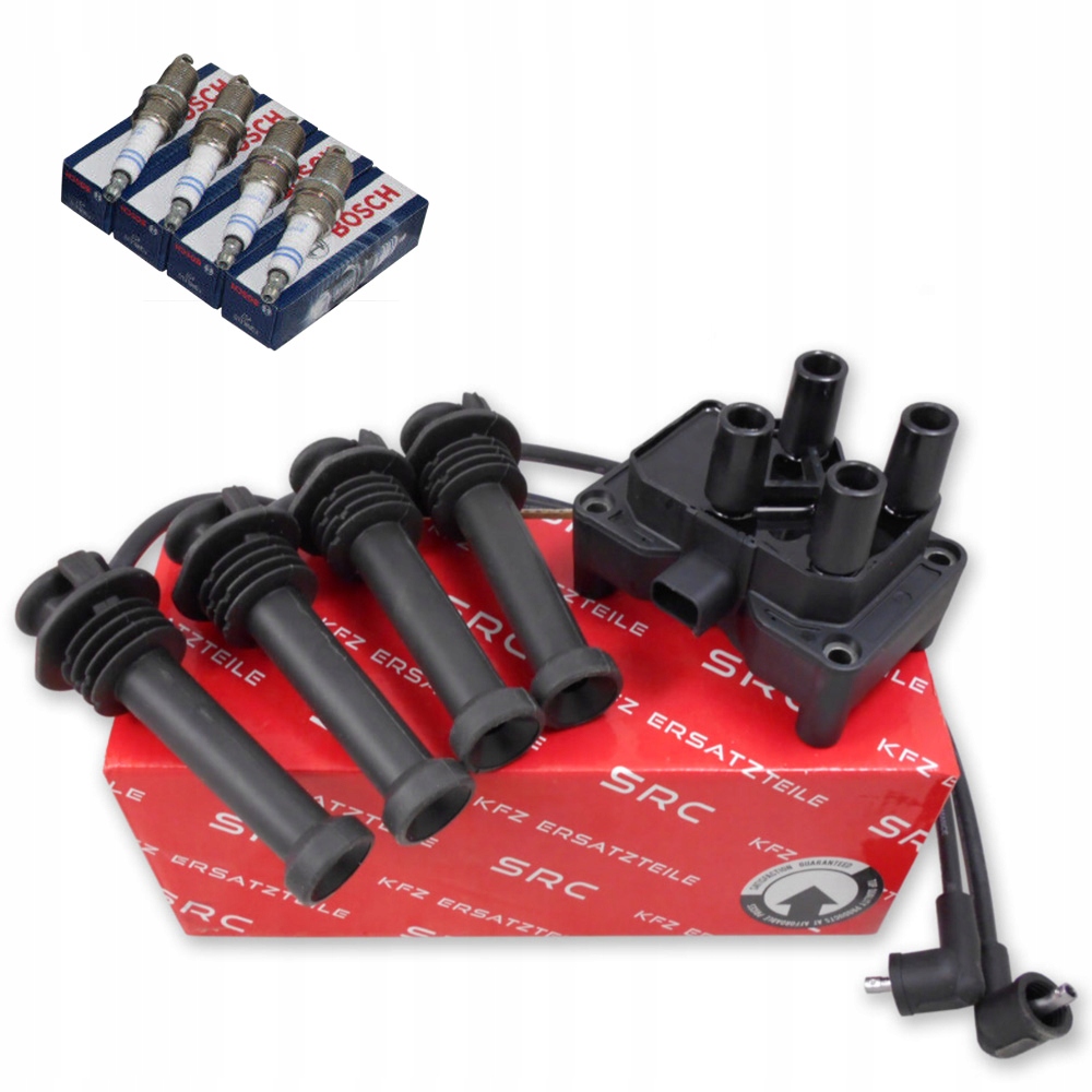 фото №1, Катушка зажигания + провода ford fiesta focus mondeo