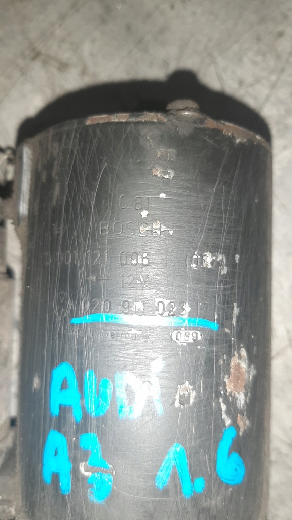 фото №8, Стартер 020911023f audi a3 8l 1.6