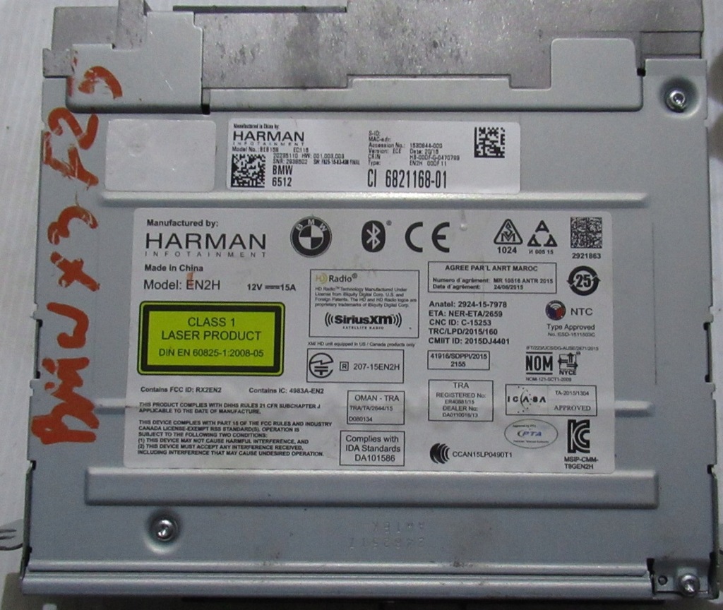 фото №3, Bmw x3 f25 радіо навігація