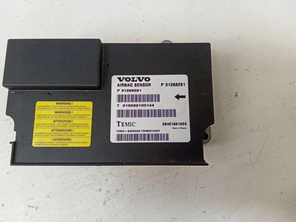 фото №2, Volvo s80 2010 блок управления / модуль подушка безопасности