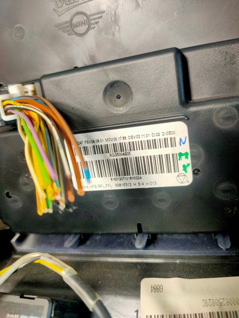 фото №5, Панель кондиціонера mini cooper r56 69816312h