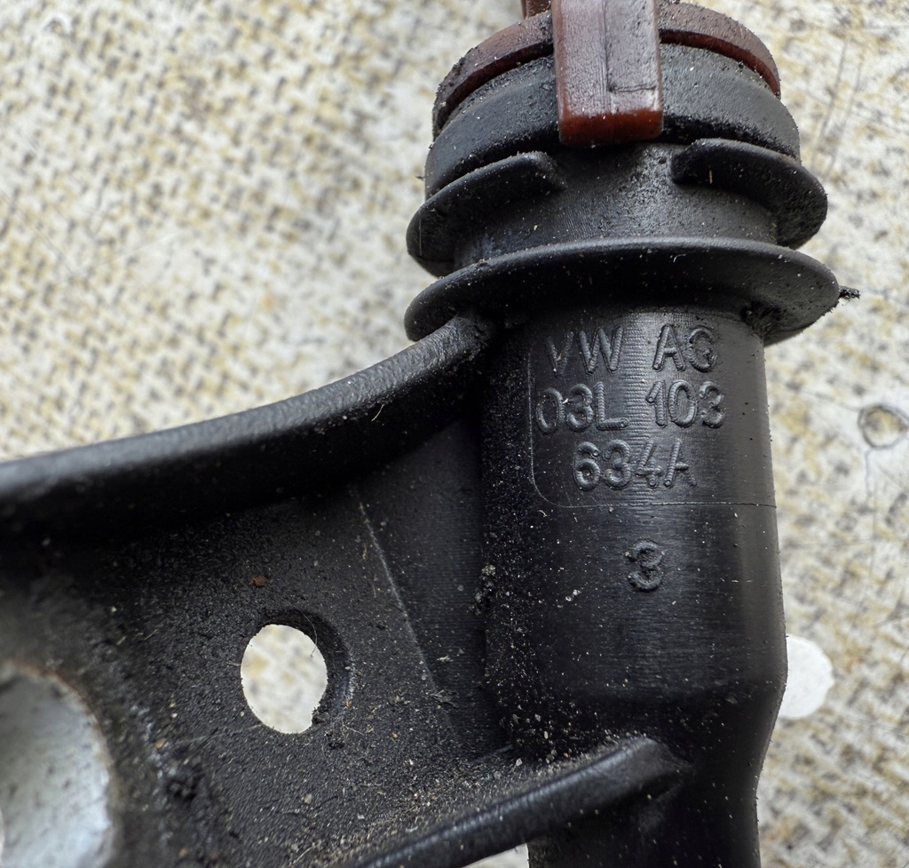 фото №8, Щуп щуп шланг рівня оливи 2.0 16v cba cbb ceg 03l103634a