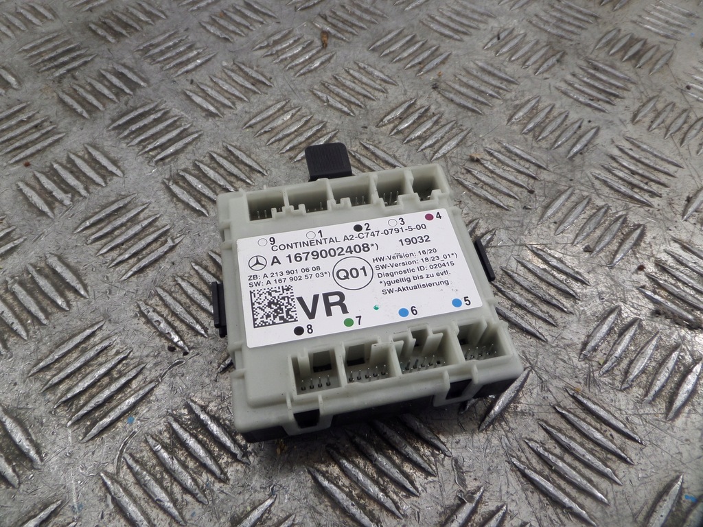 фото №1, Mercedes w167 модуль блок управления дверь a1679002408