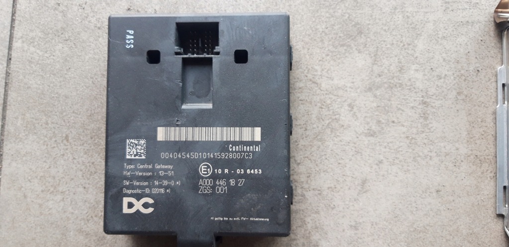 фото №1, Модуль getaway mercedes actros mp4 0004461827