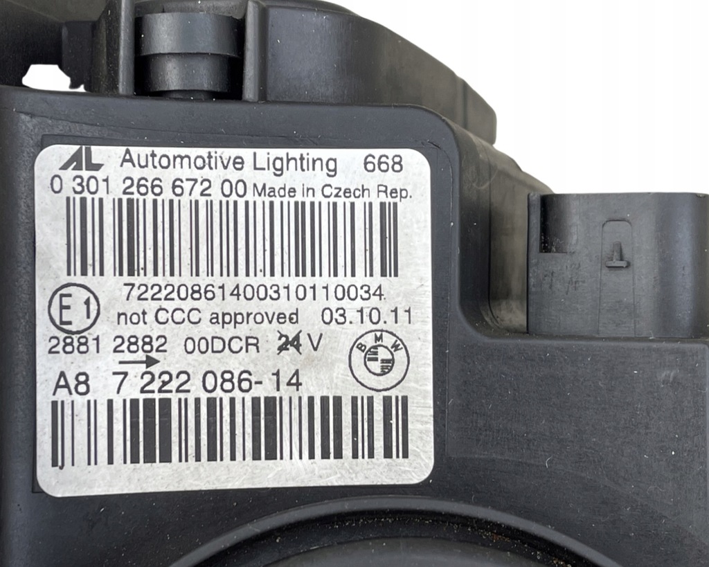 фото №11, Лампа лампи bmw 6 f12 f13 f06 bi ксенон ні поворотний