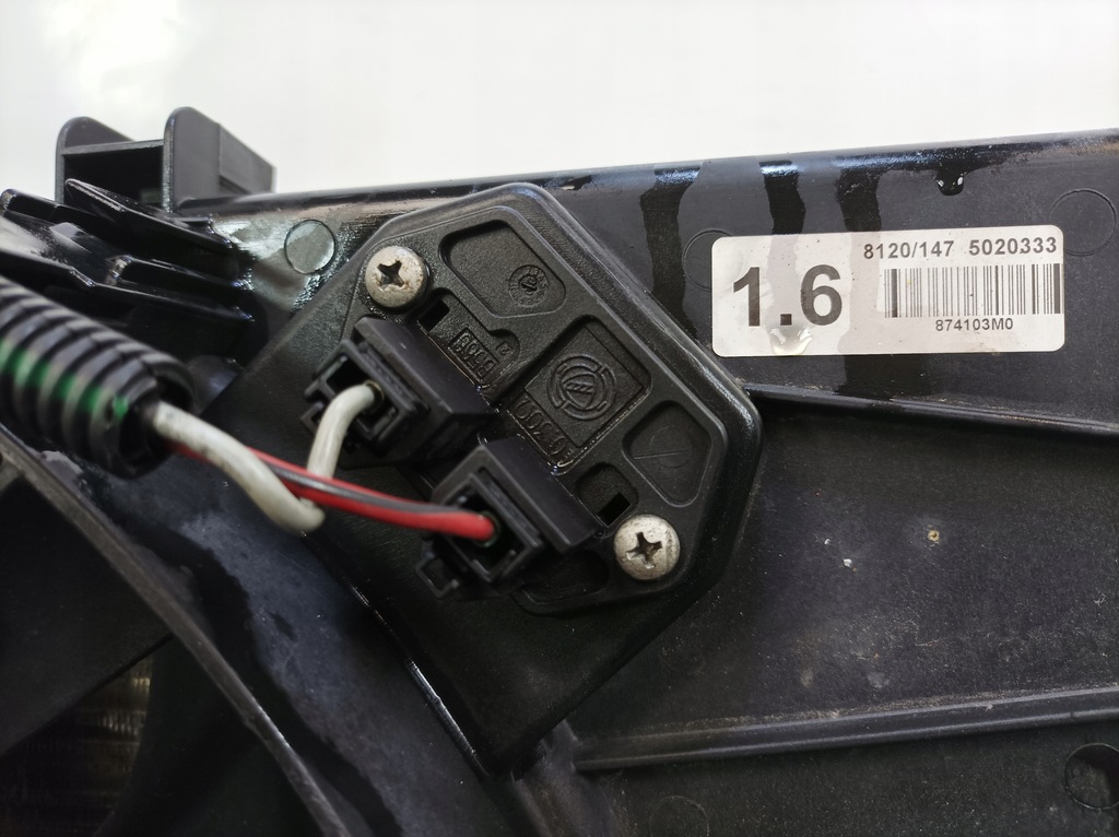 фото №6, Alfa romeo 147 i lift 1.6 b радиатор вентилятор