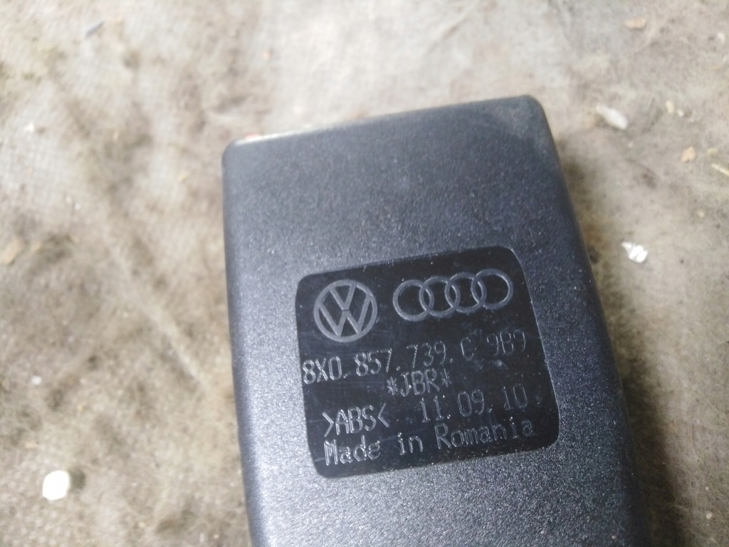 фото №7, Audi a1 8x клипса поперечина предохранитель задняя l/p 10r 8x0857739c