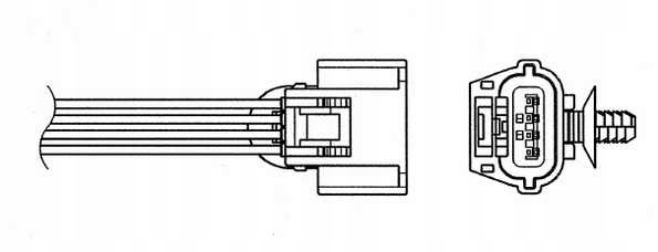 фото №8, Датчик лямбда-зонд ngk 6518 oza603-r3 renault laguna iii 8200761588