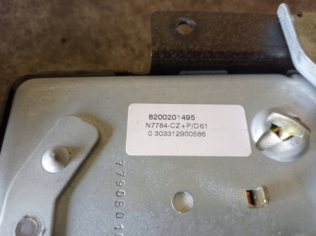 фото №4, Scenic i lift - подушка водій пасажир подушка безпеки