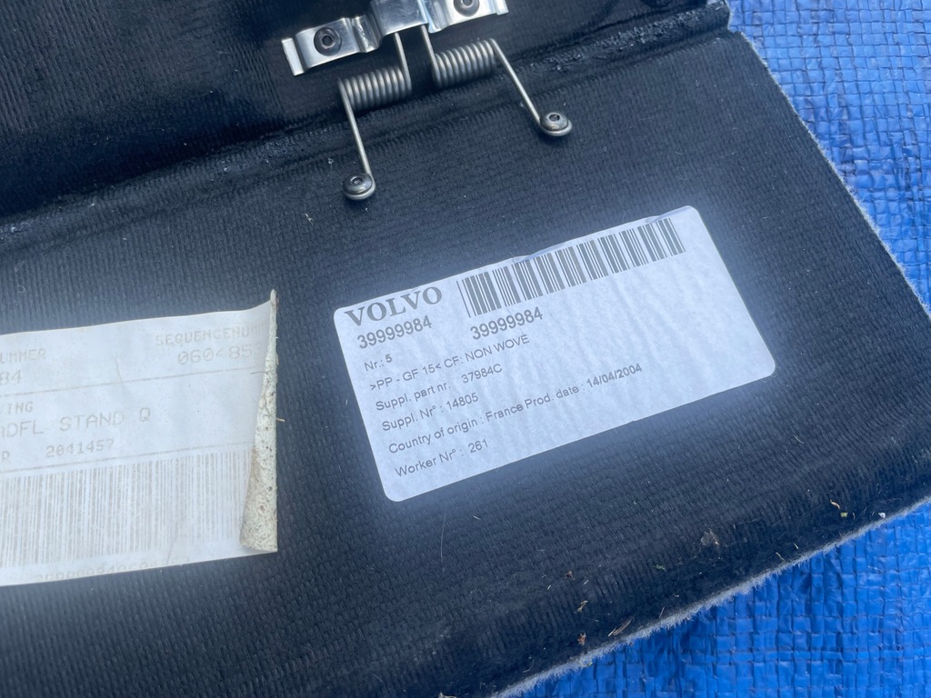 фото №5, Volvo v50 обшивка підлога оббивка багажника 39999984