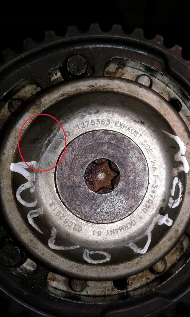 фото №12, Вал розподільного валу випускний колесо volvo v70 xc ii 2.4t