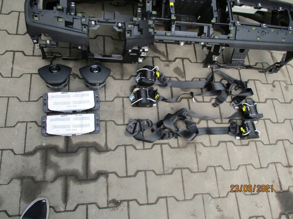 фото №2, Панель приладів консоль подушка безпеки vw t6 transporter 15-20 r