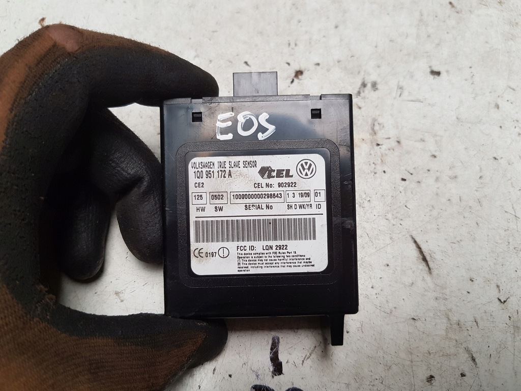 фото №1, Vw eos 06-10r модуль блок управления радара 1q0951172a