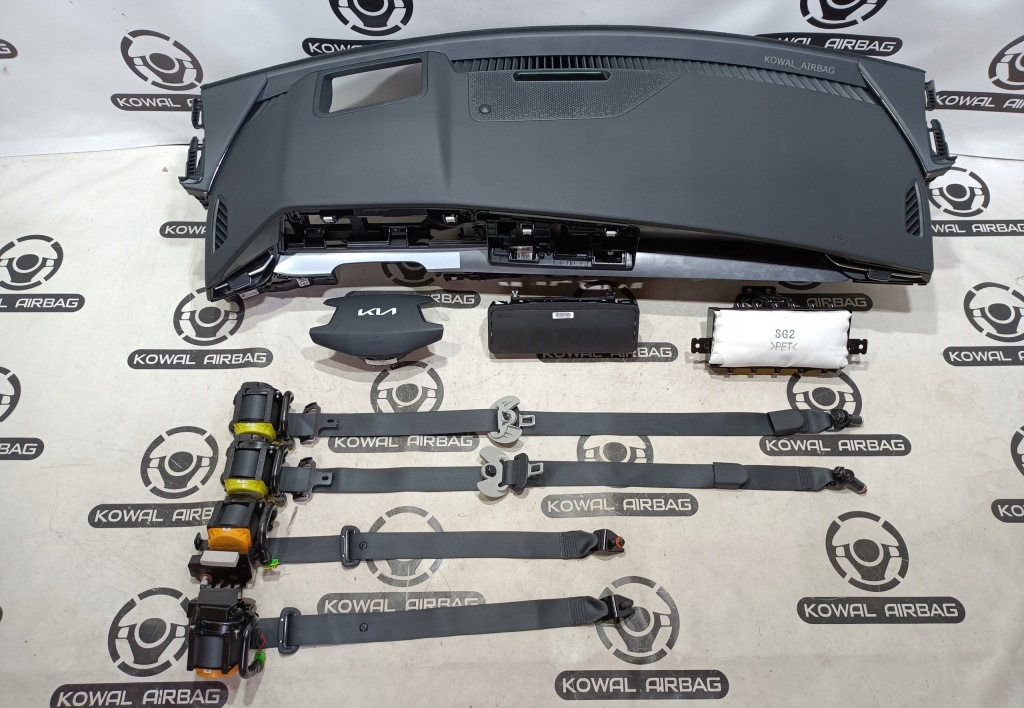 фото №1, Kia niro 2 ii приборная панель консоль подушка безопасности подушки безопасности ремни оригинал